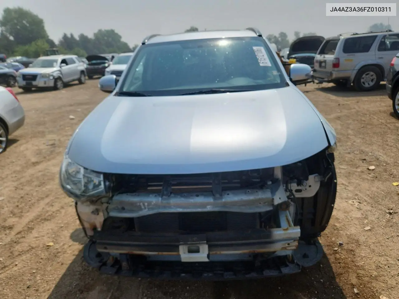 2015 Mitsubishi Outlander Se VIN: JA4AZ3A36FZ010311 Lot: 61512106