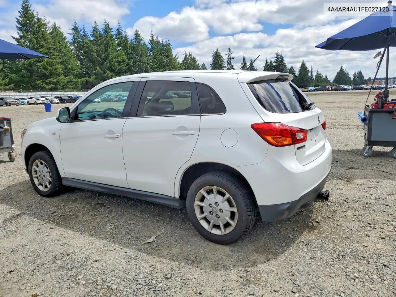 2015 Mitsubishi Outlander Sport Se VIN: 4A4AR4AU1FE027120 Lot: 61592146