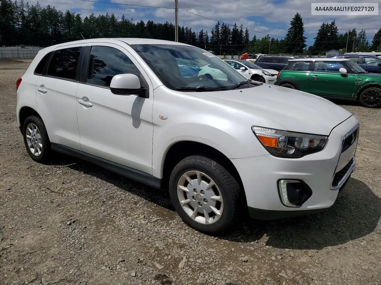 2015 Mitsubishi Outlander Sport Se VIN: 4A4AR4AU1FE027120 Lot: 61592146