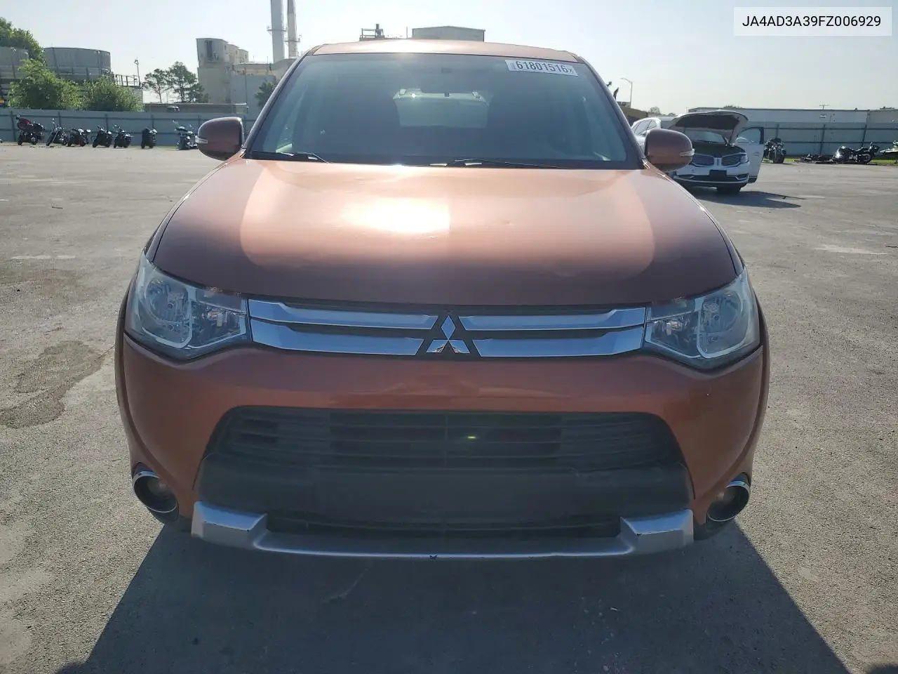2015 Mitsubishi Outlander Se VIN: JA4AD3A39FZ006929 Lot: 61801516