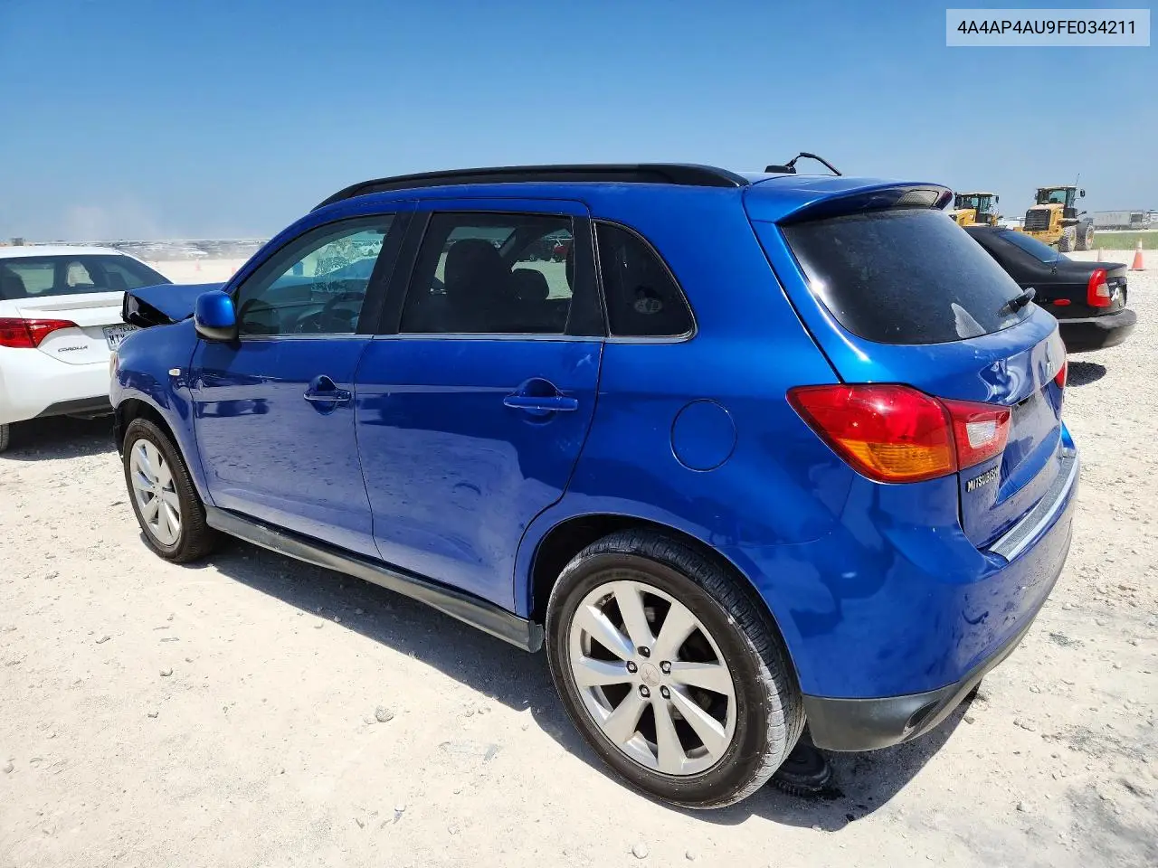 2015 Mitsubishi Outlander Sport Se VIN: 4A4AP4AU9FE034211 Lot: 62000336