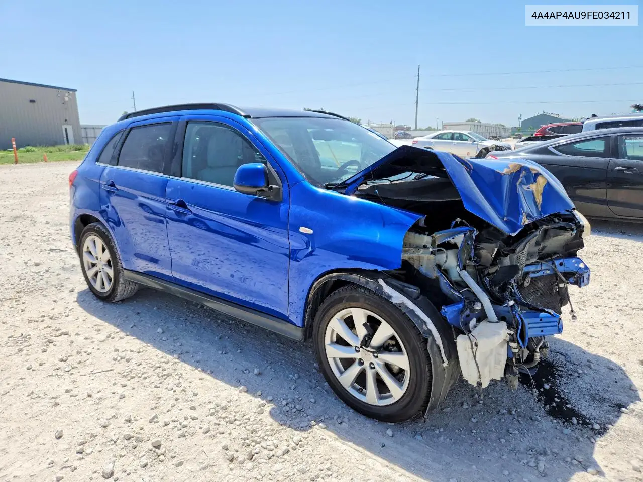 2015 Mitsubishi Outlander Sport Se VIN: 4A4AP4AU9FE034211 Lot: 62000336