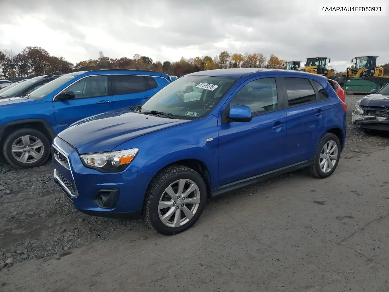 4A4AP3AU4FE053971 2015 Mitsubishi Outlander Sport Es