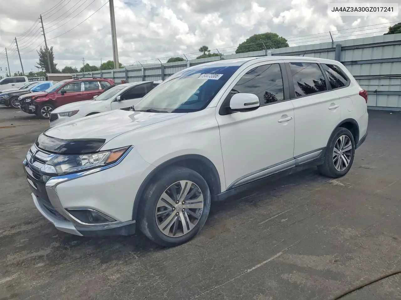 JA4AZ3A30GZ017241 2016 Mitsubishi Outlander Se