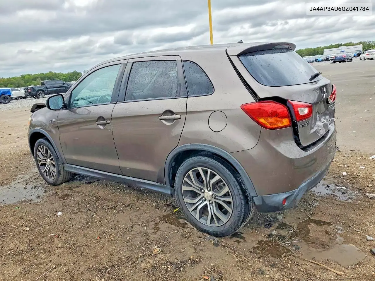 2016 Mitsubishi Outlander Sport Es VIN: JA4AP3AU6GZ041784 Lot: 59950436