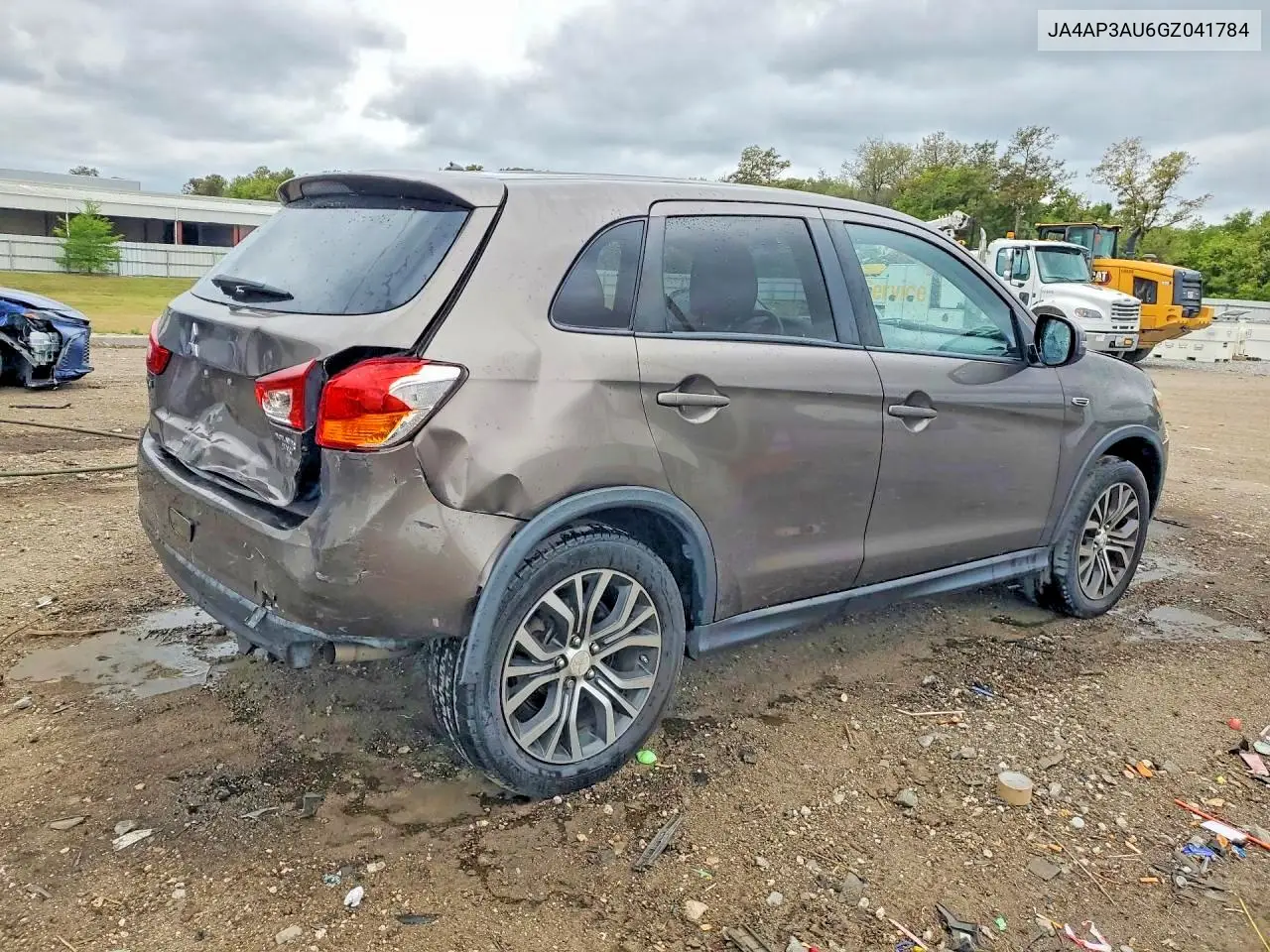 2016 Mitsubishi Outlander Sport Es VIN: JA4AP3AU6GZ041784 Lot: 59950436