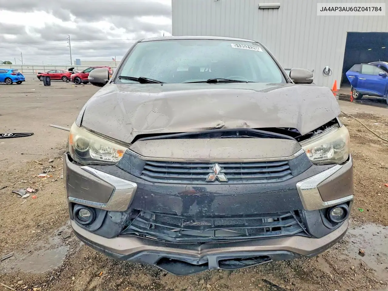 2016 Mitsubishi Outlander Sport Es VIN: JA4AP3AU6GZ041784 Lot: 59950436