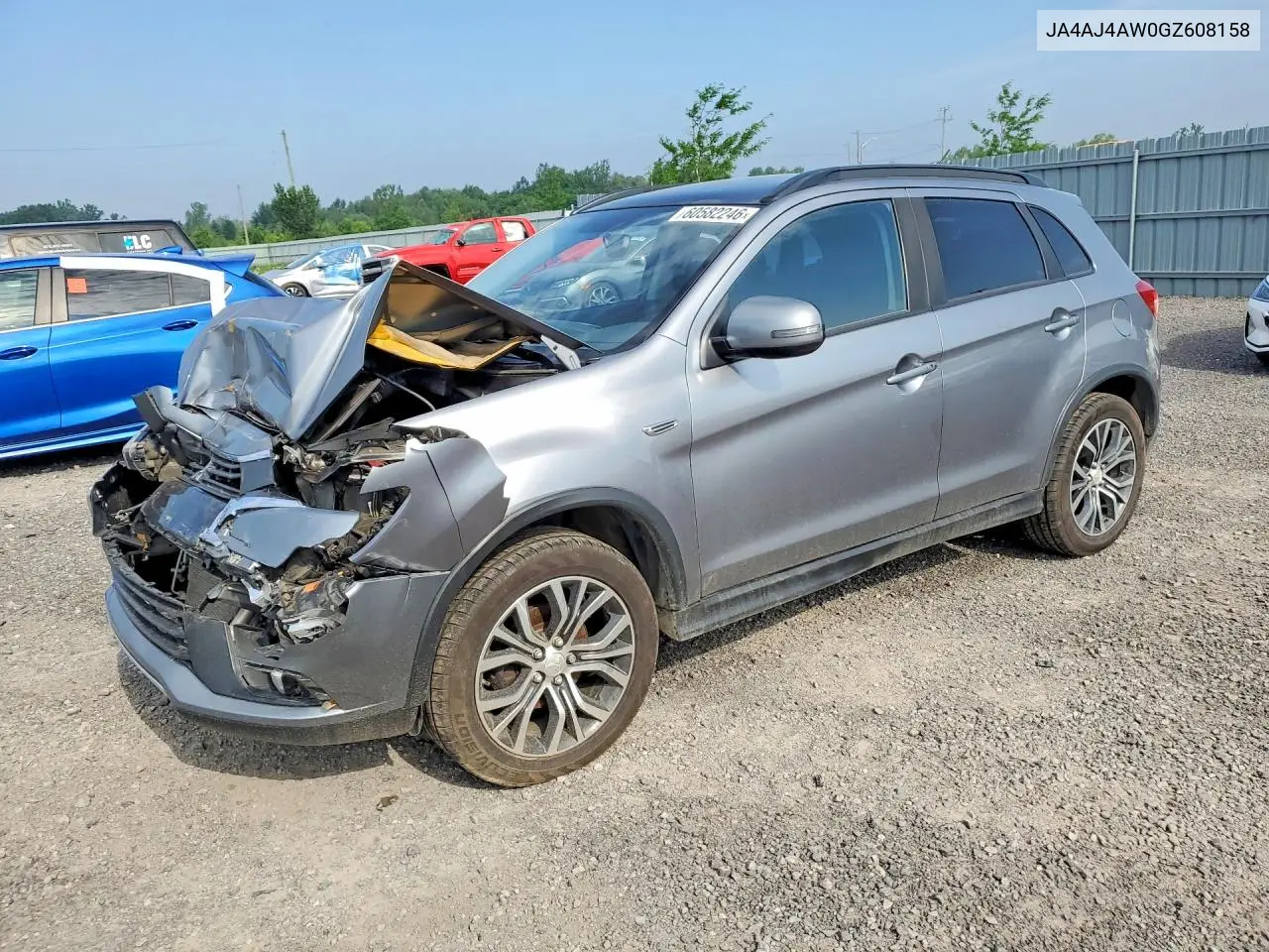 2016 Mitsubishi Rvr Gt VIN: JA4AJ4AW0GZ608158 Lot: 60582246