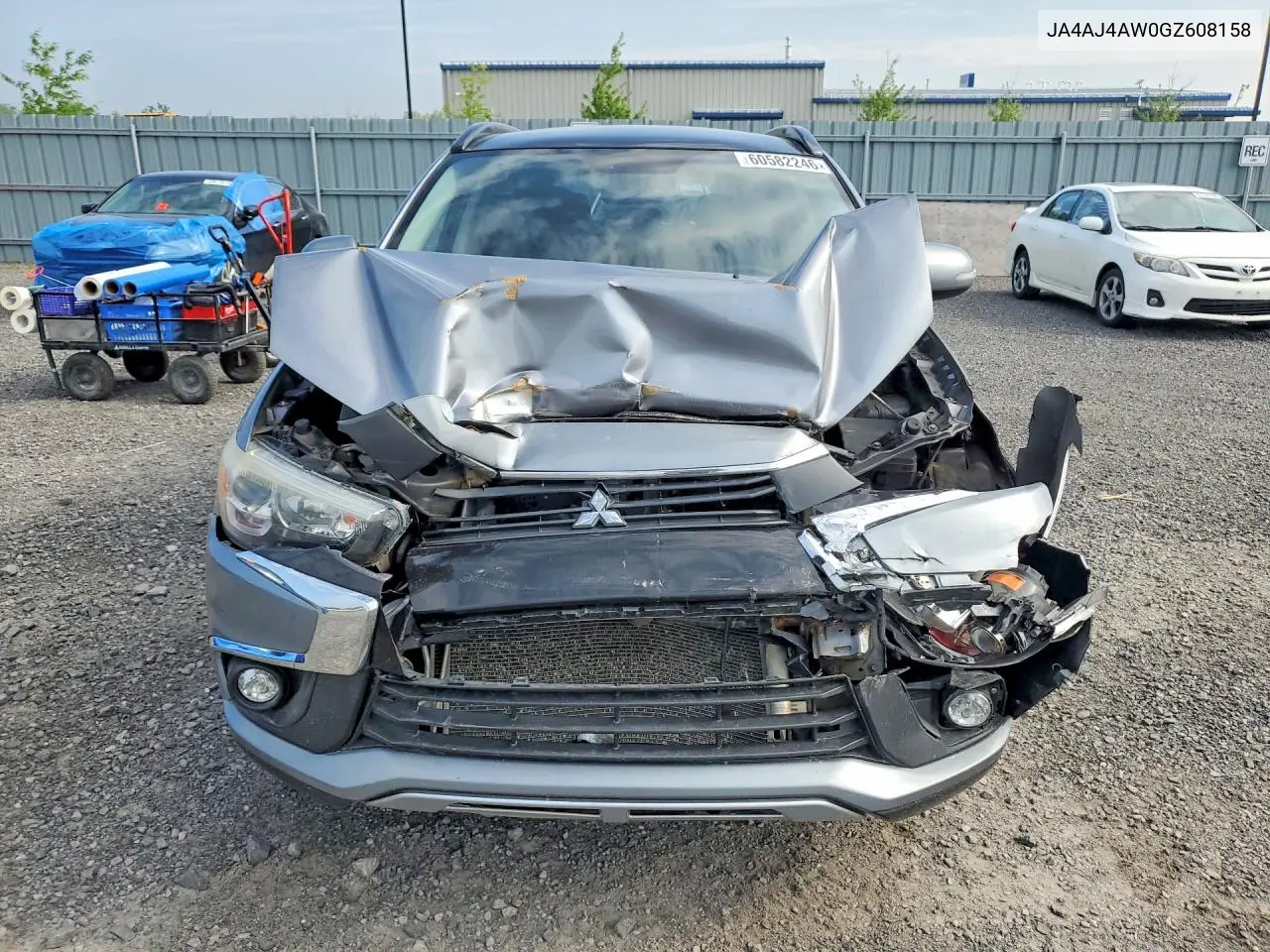 2016 Mitsubishi Rvr Gt VIN: JA4AJ4AW0GZ608158 Lot: 60582246