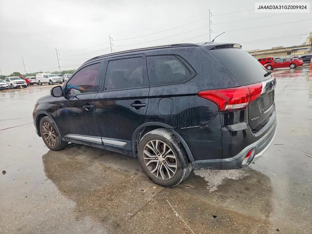 2016 Mitsubishi Outlander Se VIN: JA4AD3A31GZ009924 Lot: 60978976
