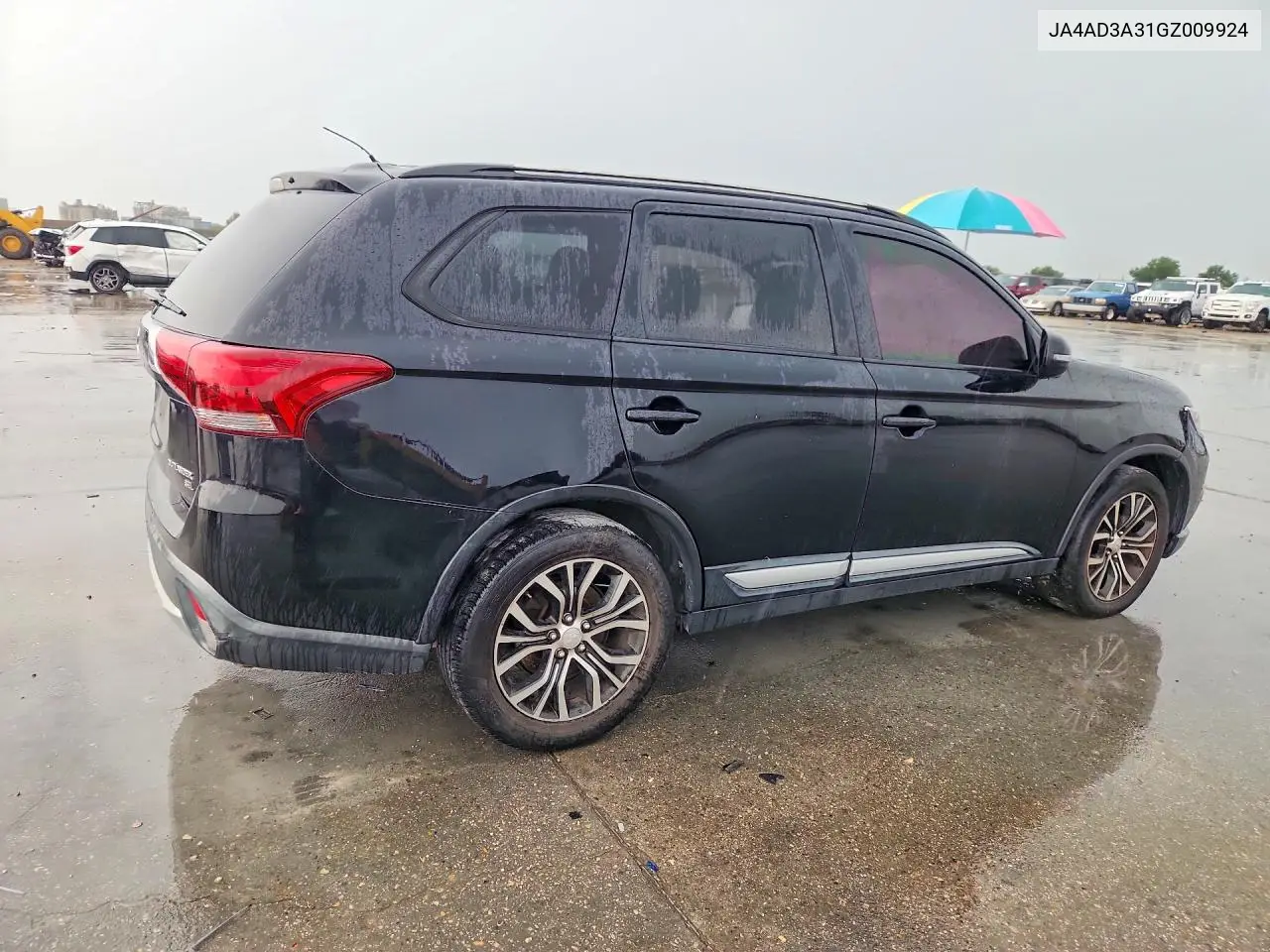 2016 Mitsubishi Outlander Se VIN: JA4AD3A31GZ009924 Lot: 60978976