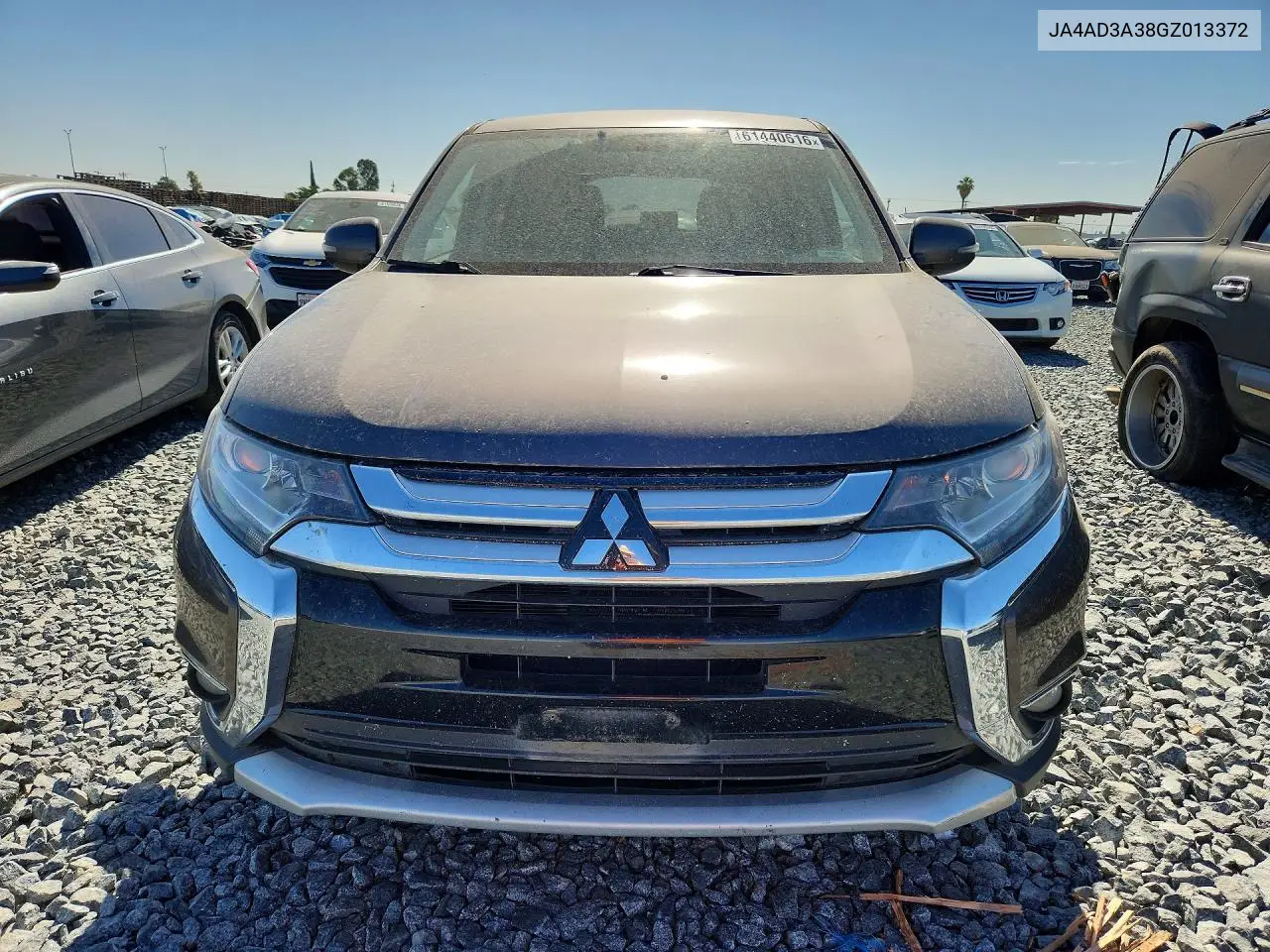 2016 Mitsubishi Outlander Se VIN: JA4AD3A38GZ013372 Lot: 61440616