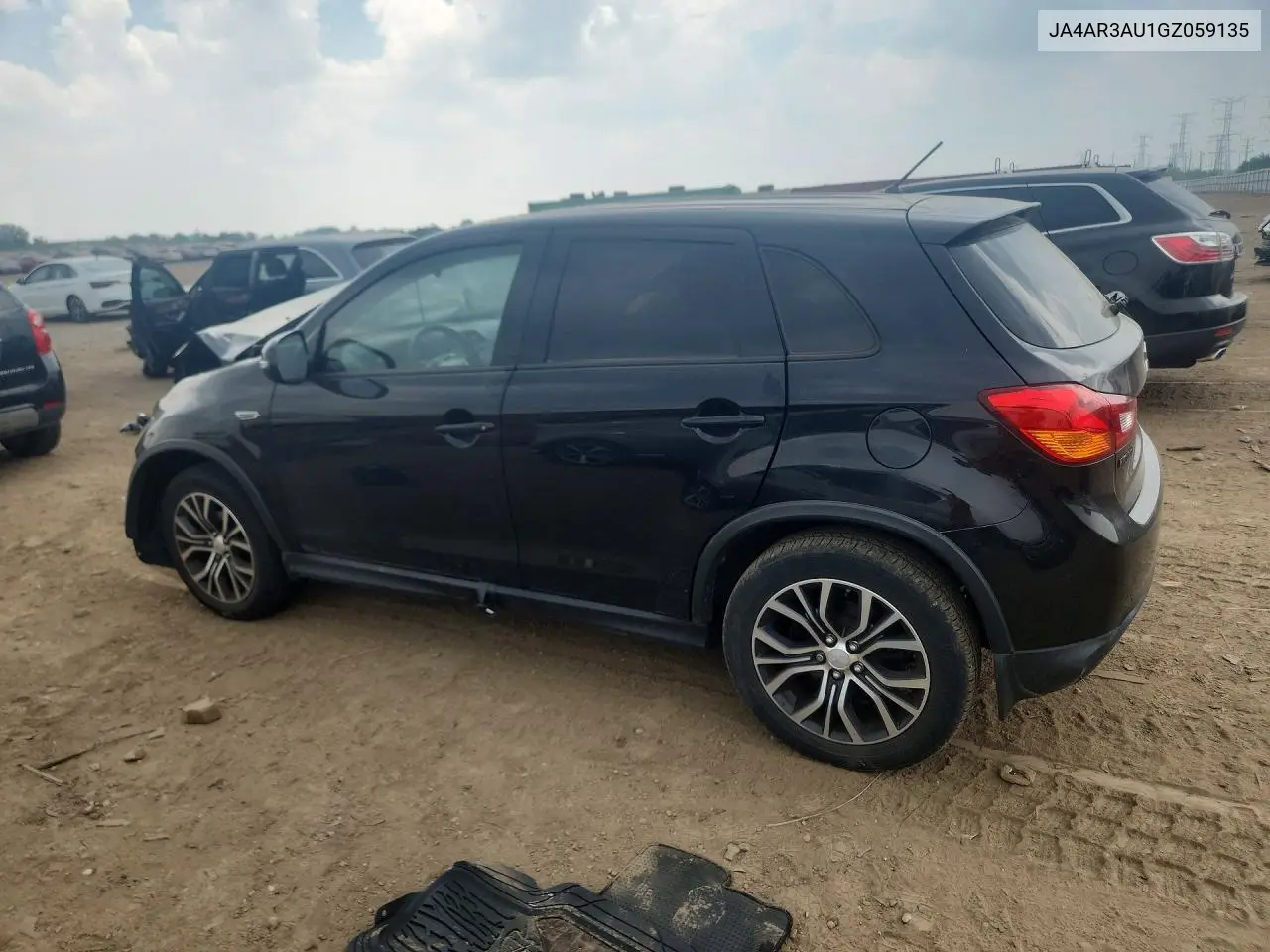 2016 Mitsubishi Outlander Sport Es VIN: JA4AR3AU1GZ059135 Lot: 61720556