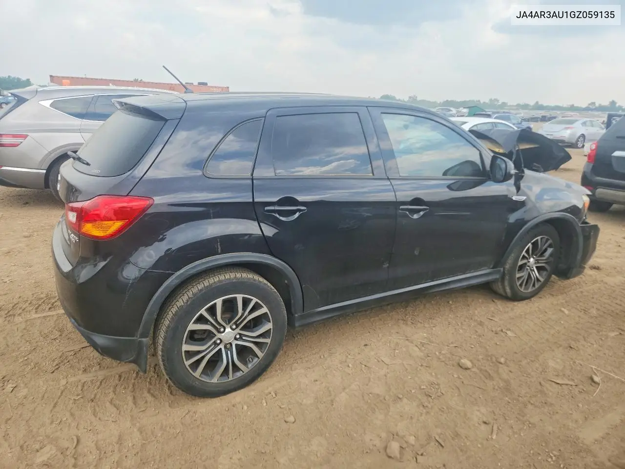 2016 Mitsubishi Outlander Sport Es VIN: JA4AR3AU1GZ059135 Lot: 61720556