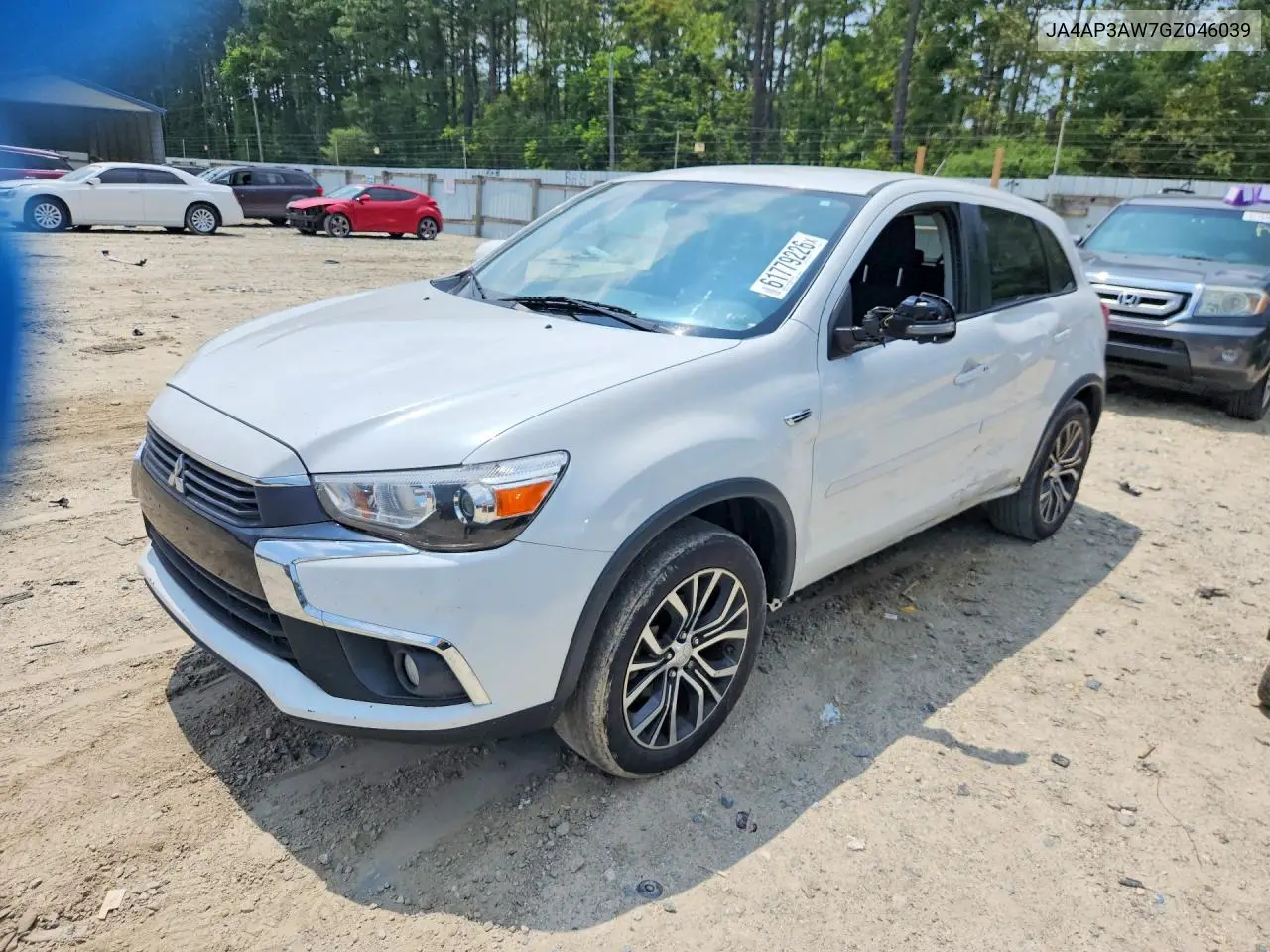 2016 Mitsubishi Outlander Sport Es VIN: JA4AP3AW7GZ046039 Lot: 61779226