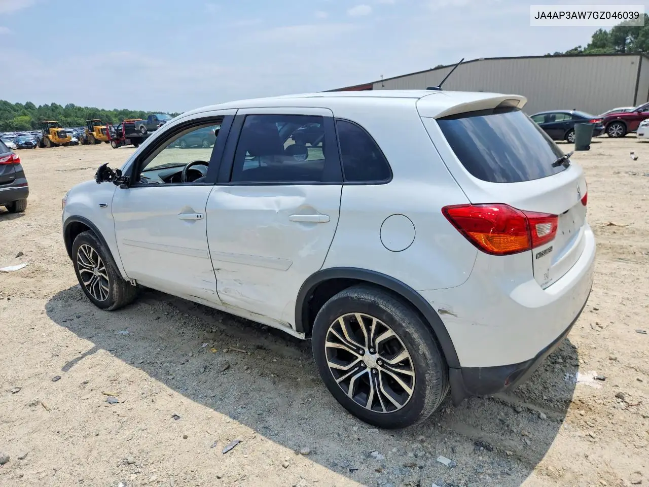 2016 Mitsubishi Outlander Sport Es VIN: JA4AP3AW7GZ046039 Lot: 61779226