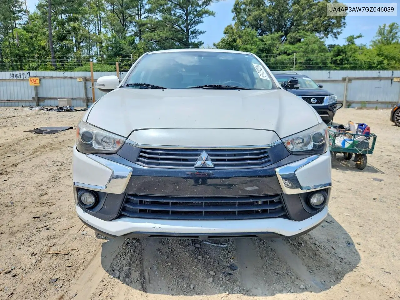 2016 Mitsubishi Outlander Sport Es VIN: JA4AP3AW7GZ046039 Lot: 61779226