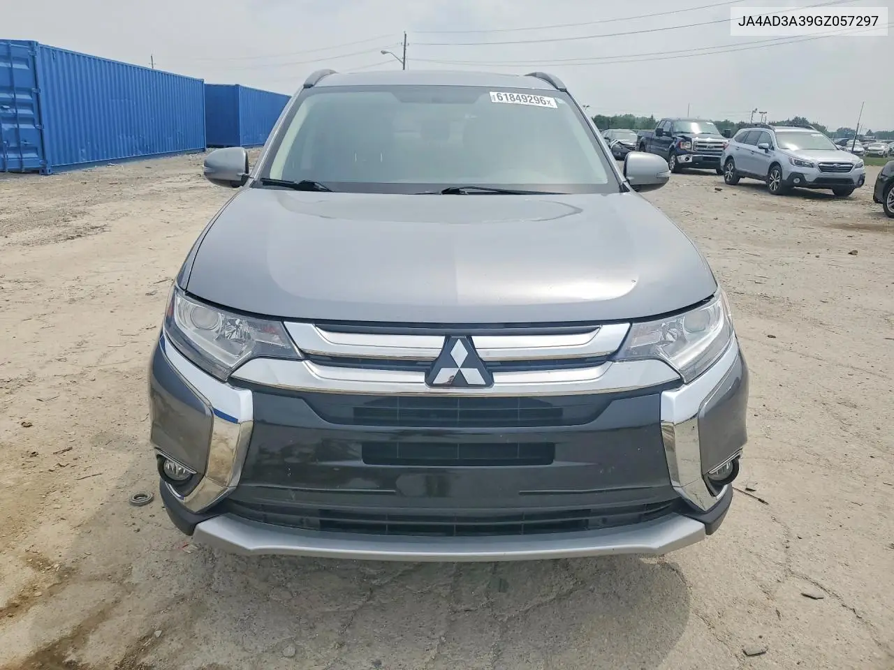 2016 Mitsubishi Outlander Se VIN: JA4AD3A39GZ057297 Lot: 61849296