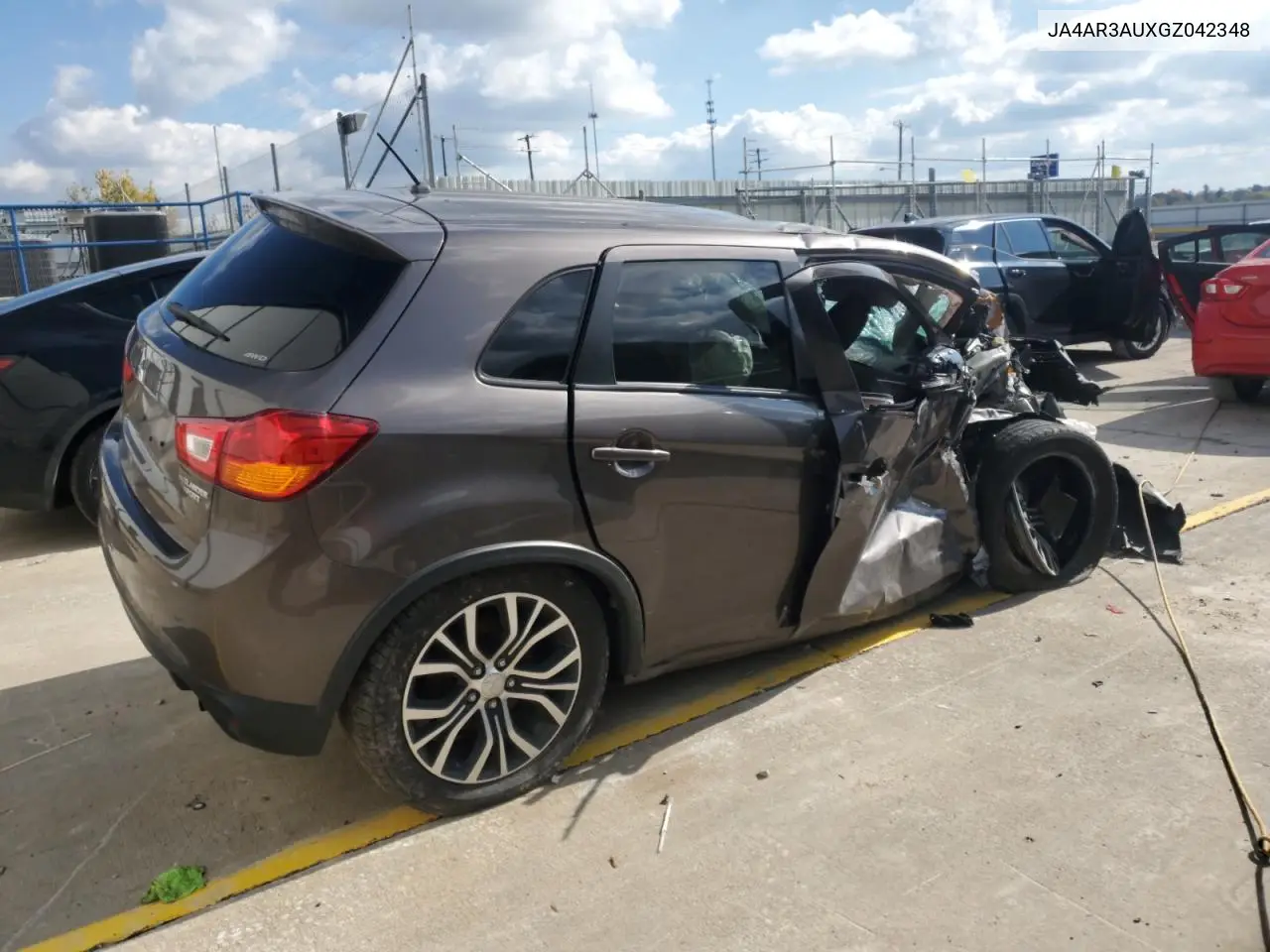 JA4AR3AUXGZ042348 2016 Mitsubishi Outlander Sport Es