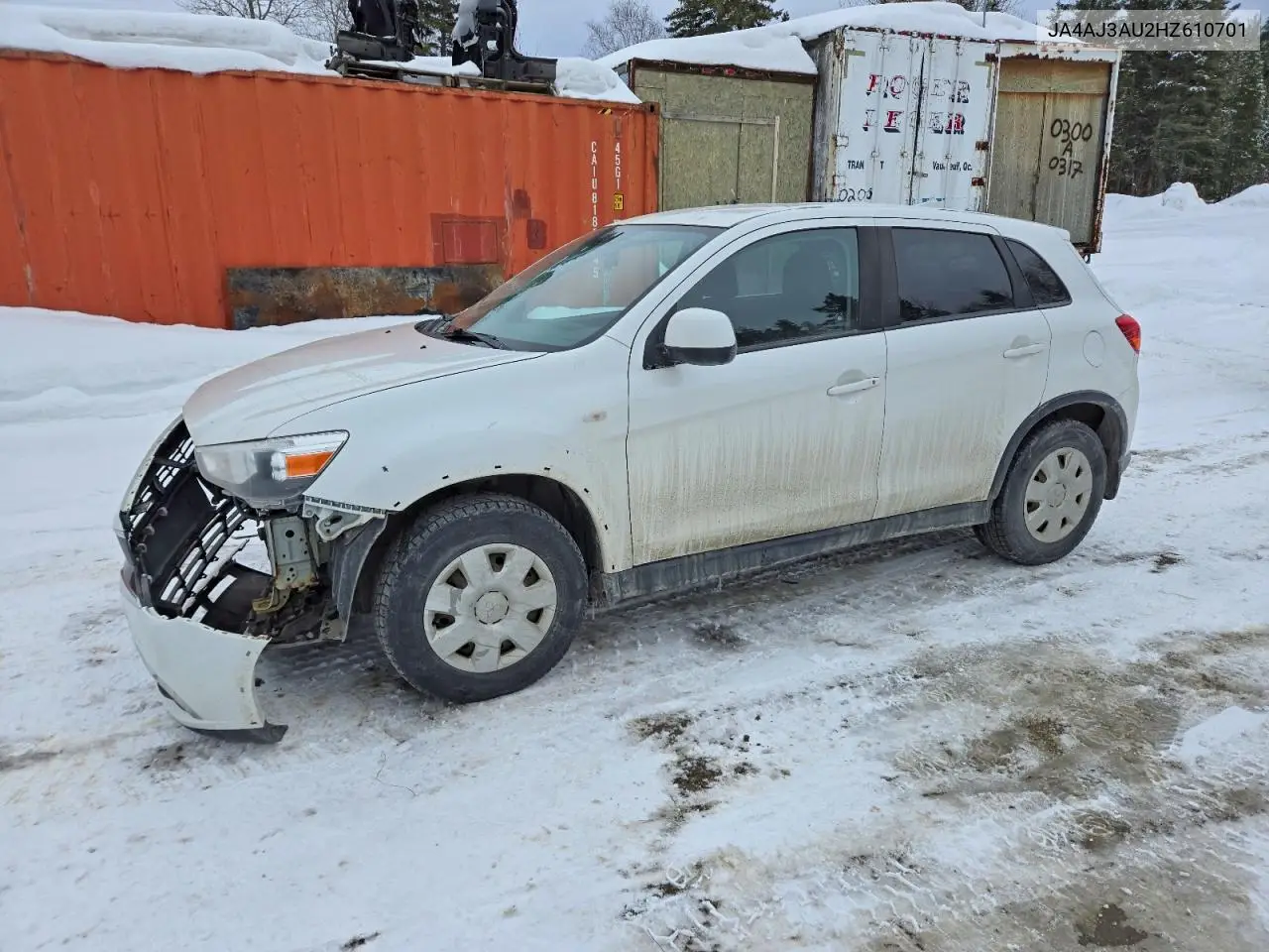 2017 Mitsubishi Rvr Se VIN: JA4AJ3AU2HZ610701 Lot: 47322326