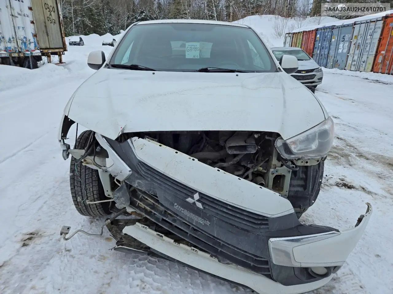 2017 Mitsubishi Rvr Se VIN: JA4AJ3AU2HZ610701 Lot: 47322326