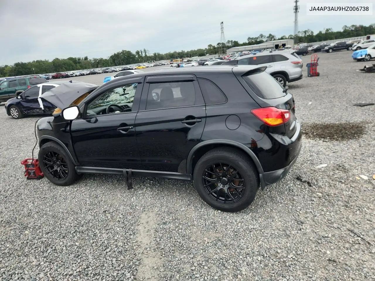 2017 Mitsubishi Outlander Sport Es VIN: JA4AP3AU9HZ006738 Lot: 56395356