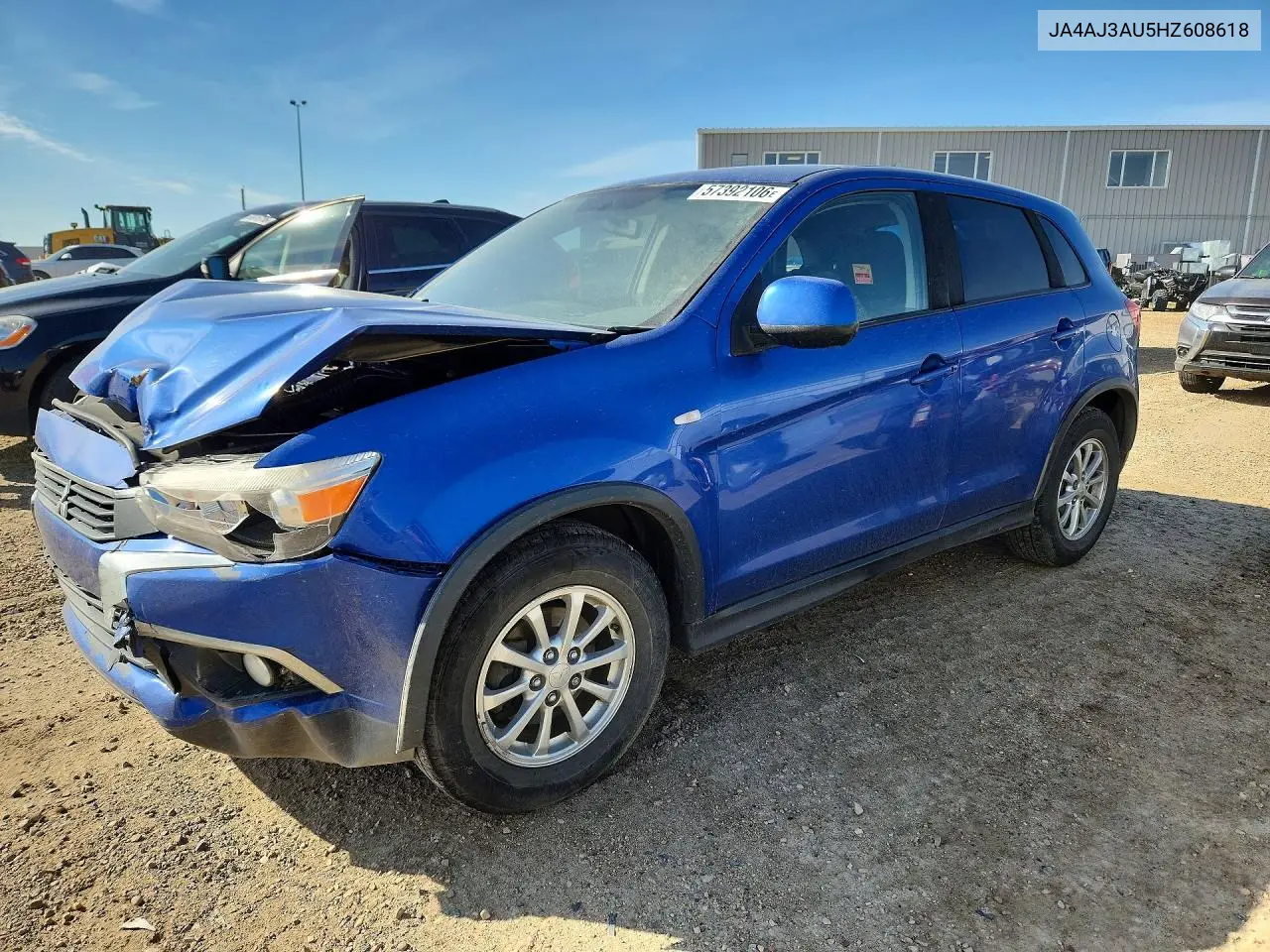 2017 Mitsubishi Rvr Se VIN: JA4AJ3AU5HZ608618 Lot: 57392106