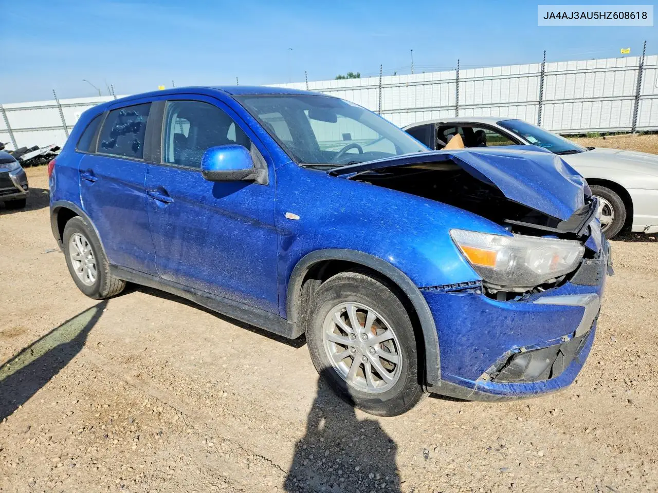 2017 Mitsubishi Rvr Se VIN: JA4AJ3AU5HZ608618 Lot: 57392106