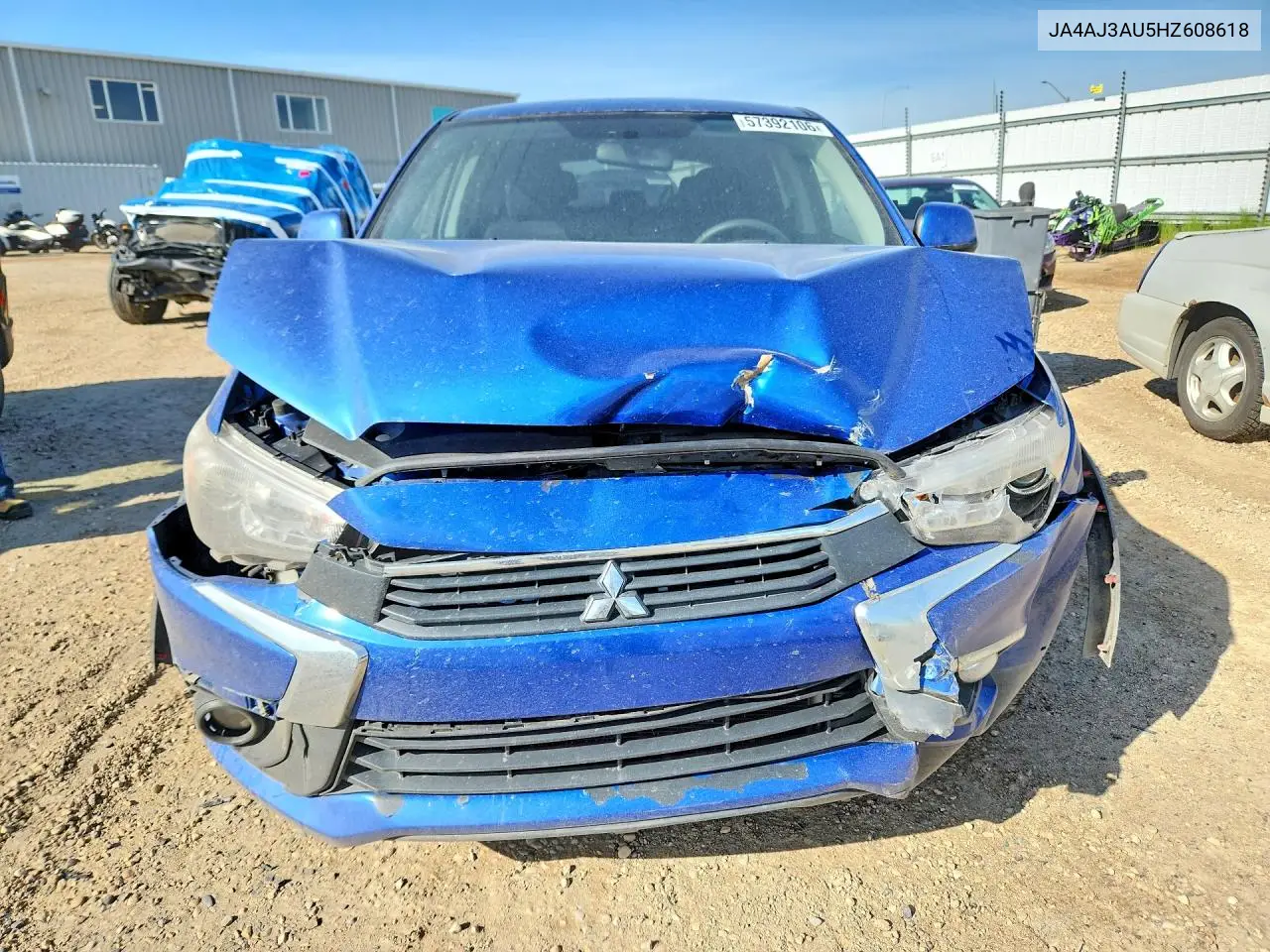 2017 Mitsubishi Rvr Se VIN: JA4AJ3AU5HZ608618 Lot: 57392106