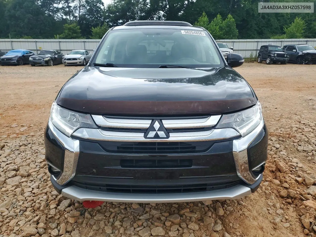 2017 Mitsubishi Outlander Se VIN: JA4AD3A3XHZ057598 Lot: 58254856