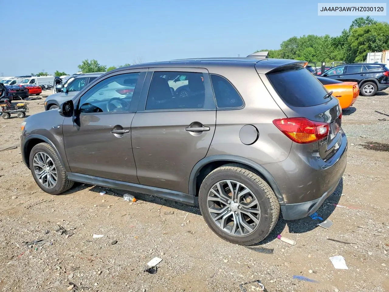 2017 Mitsubishi Outlander Sport VIN: JA4AP3AW7HZ030120 Lot: 60314706