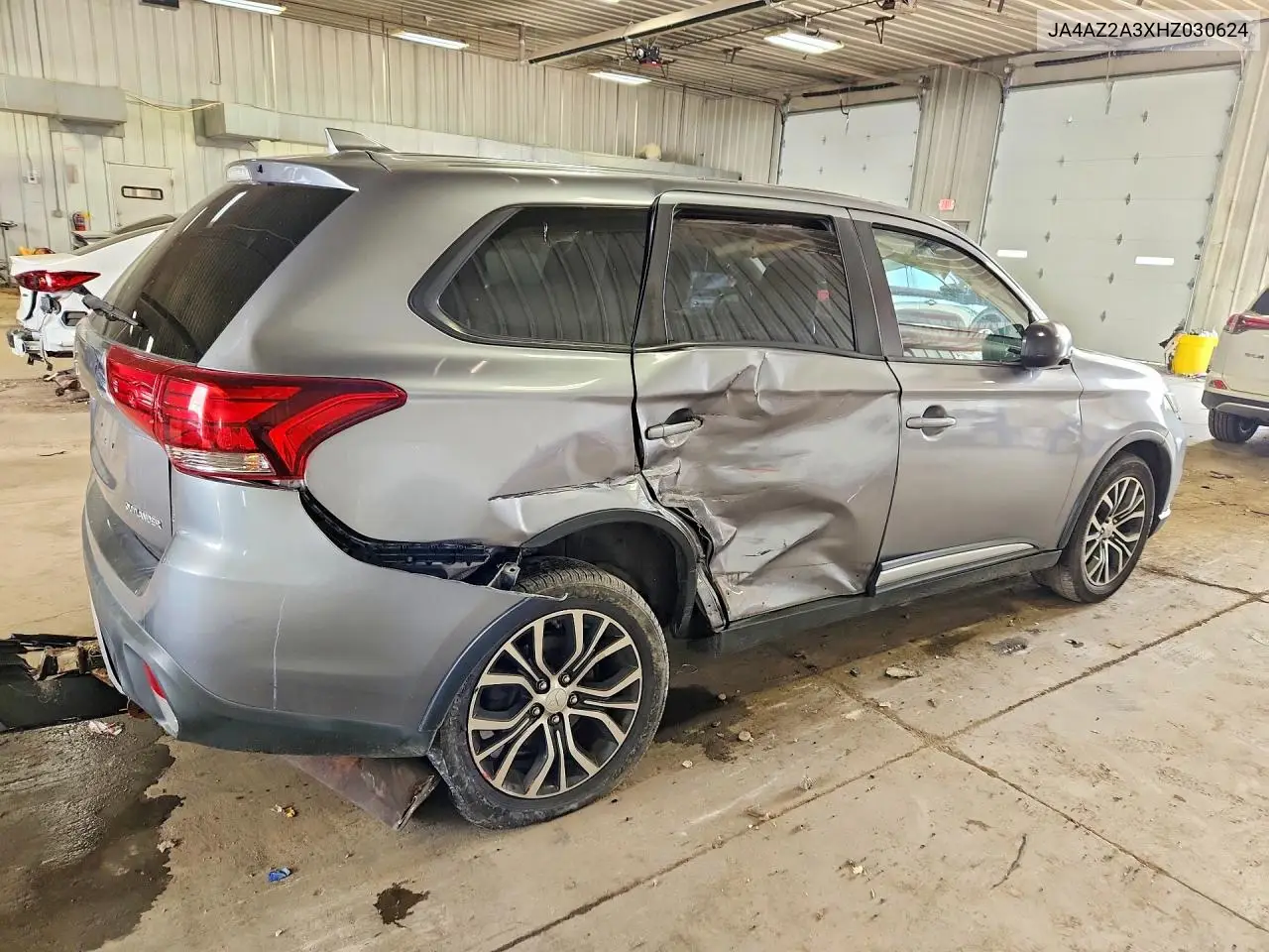 2017 Mitsubishi Outlander Es VIN: JA4AZ2A3XHZ030624 Lot: 60979716
