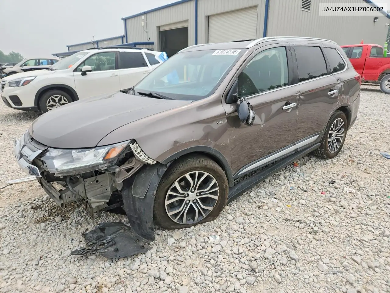 2017 Mitsubishi Outlander Gt VIN: JA4JZ4AX1HZ006002 Lot: 61024256