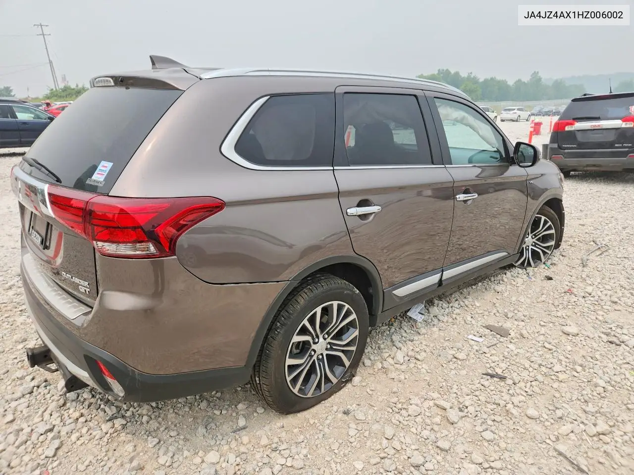 2017 Mitsubishi Outlander Gt VIN: JA4JZ4AX1HZ006002 Lot: 61024256