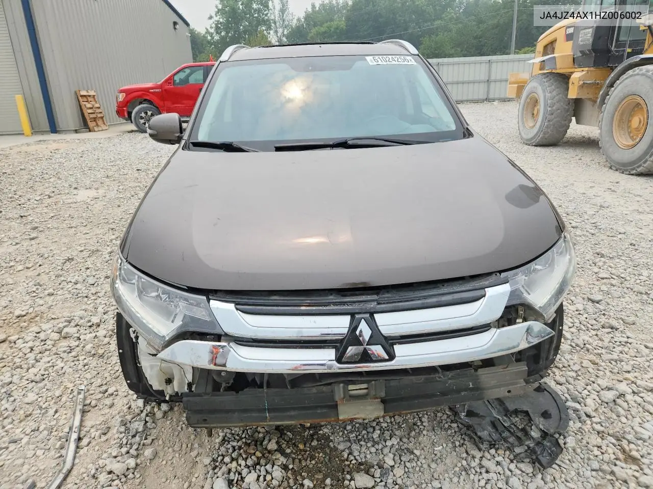 2017 Mitsubishi Outlander Gt VIN: JA4JZ4AX1HZ006002 Lot: 61024256