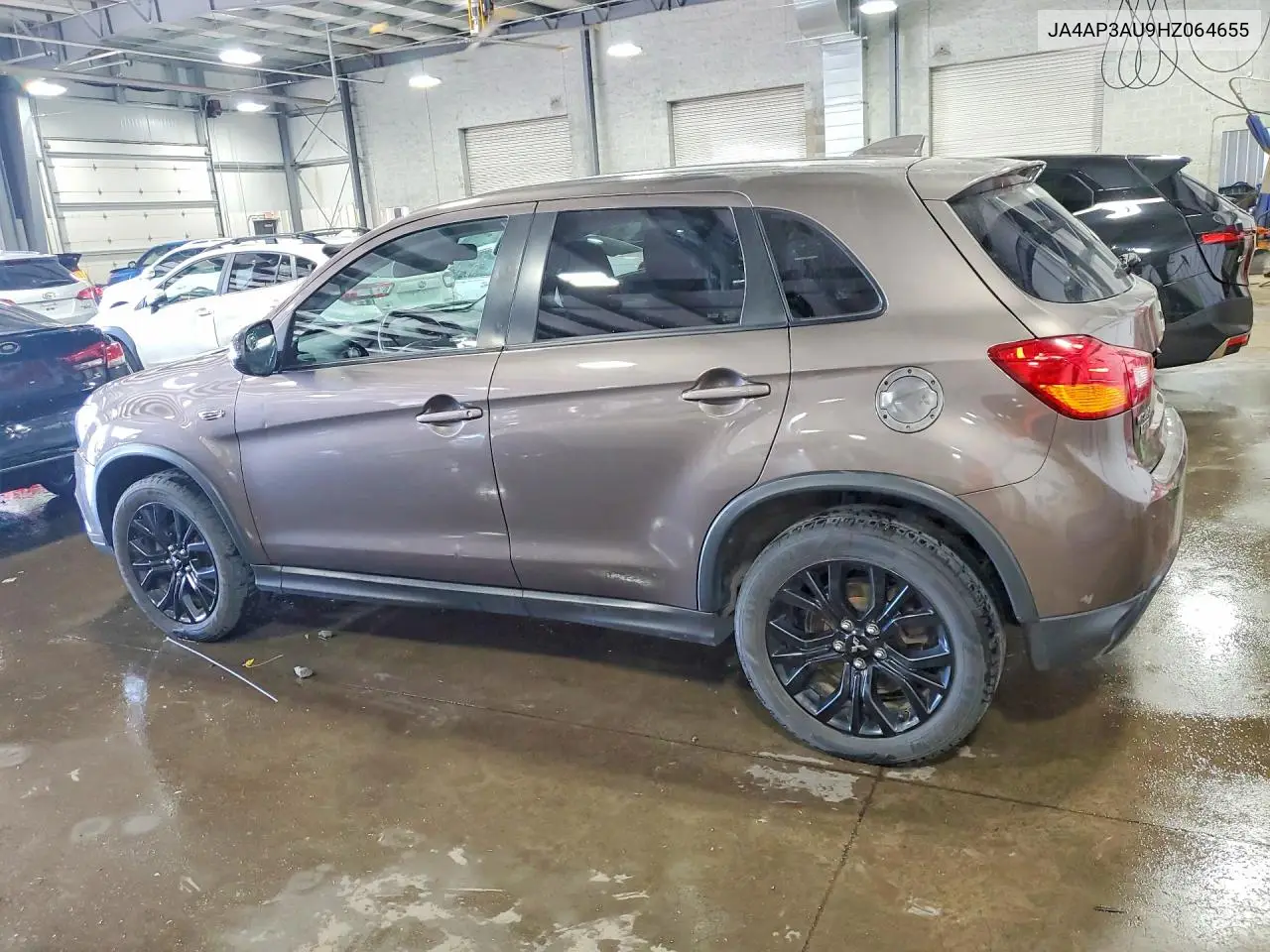 2017 Mitsubishi Outlander Sport Es VIN: JA4AP3AU9HZ064655 Lot: 61052846