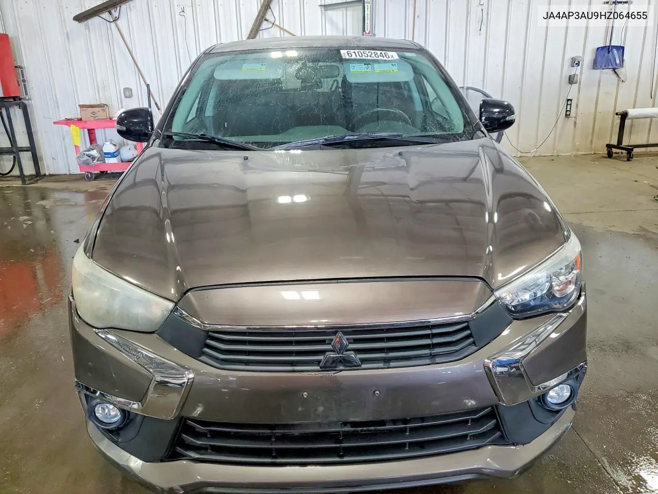 2017 Mitsubishi Outlander Sport Es VIN: JA4AP3AU9HZ064655 Lot: 61052846