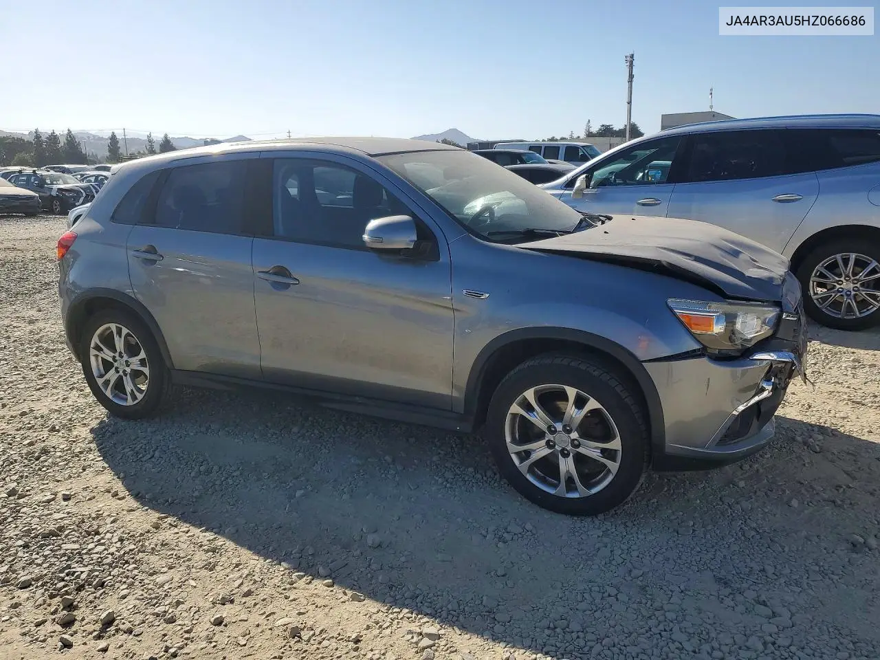 2017 Mitsubishi Outlander Sport Es VIN: JA4AR3AU5HZ066686 Lot: 61370826