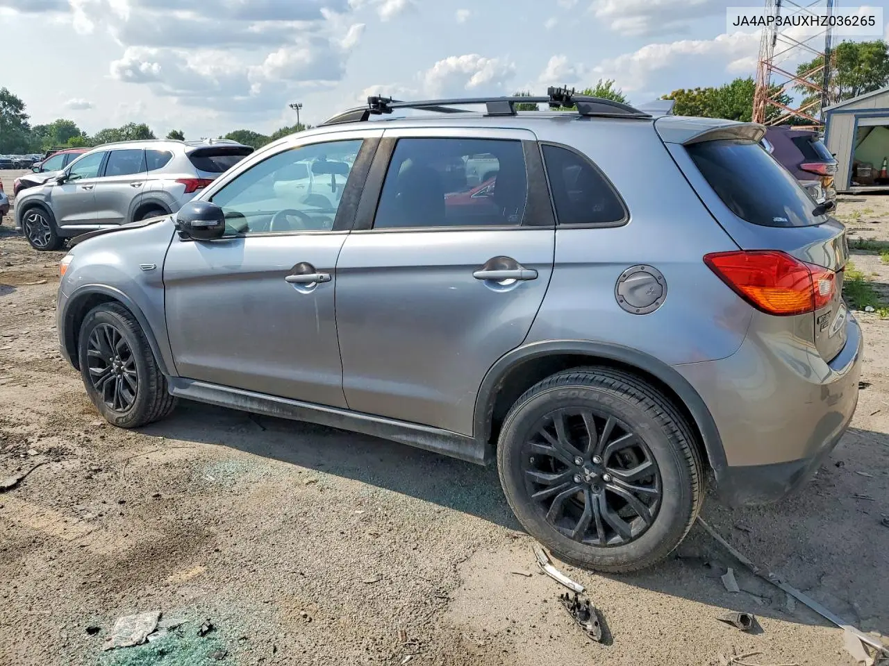 2017 Mitsubishi Outlander Sport Es VIN: JA4AP3AUXHZ036265 Lot: 61846176
