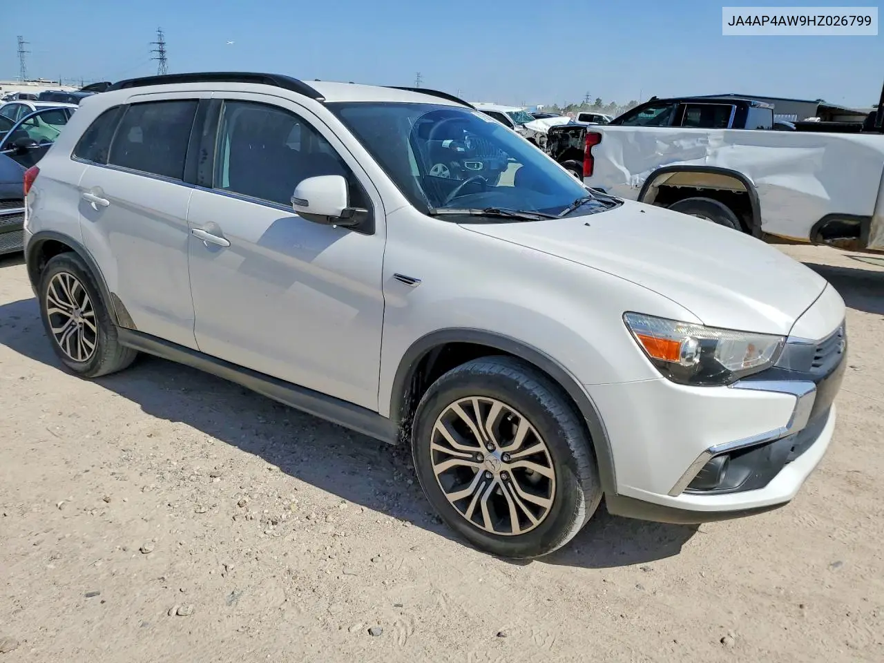 2017 Mitsubishi Outlander Sport Sel VIN: JA4AP4AW9HZ026799 Lot: 61961736