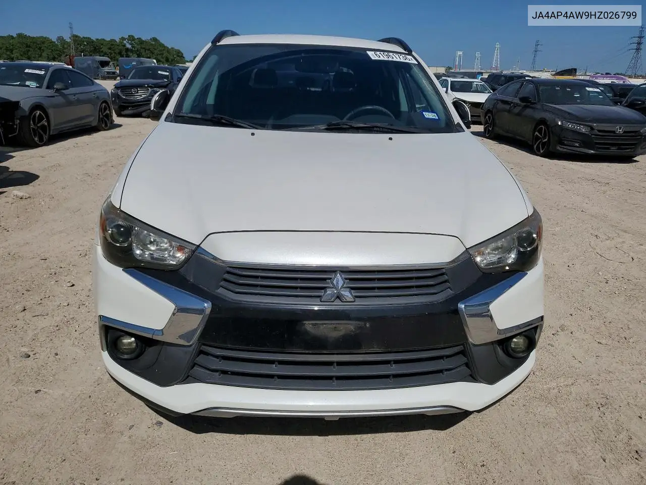 2017 Mitsubishi Outlander Sport Sel VIN: JA4AP4AW9HZ026799 Lot: 61961736