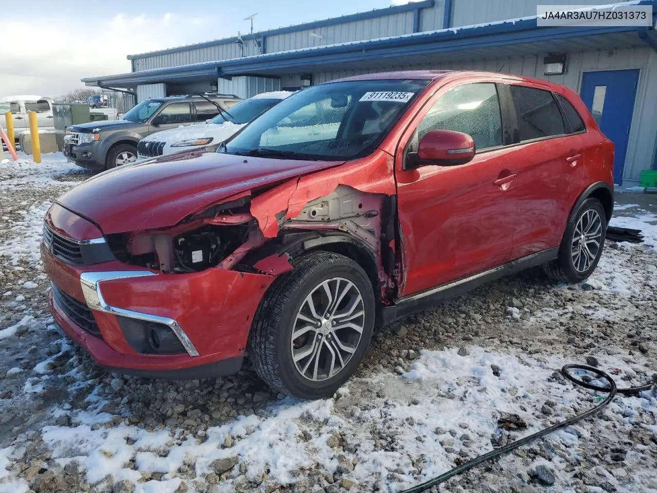 JA4AR3AU7HZ031373 2017 Mitsubishi Outlander Sport Es