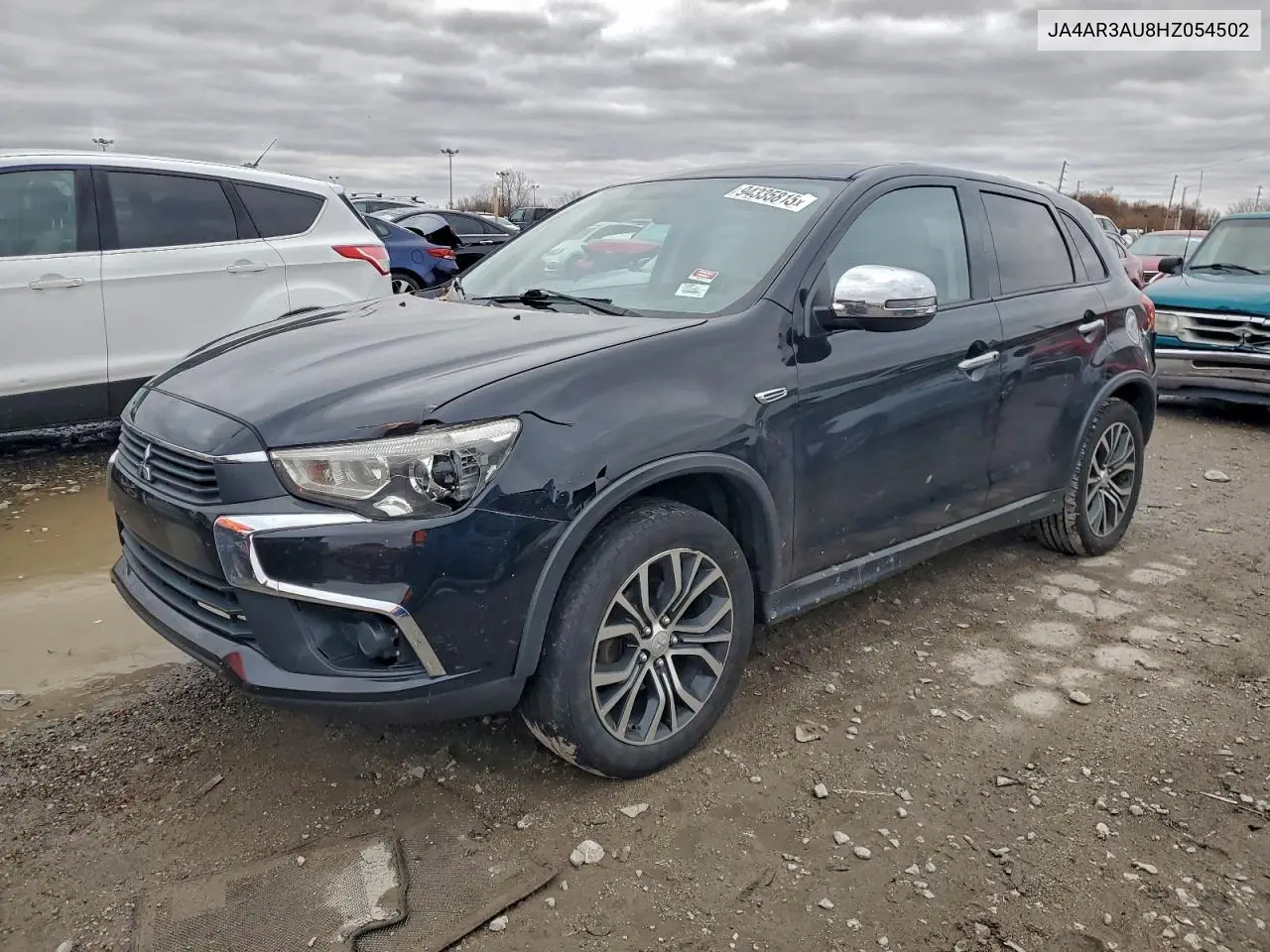 JA4AR3AU8HZ054502 2017 Mitsubishi Outlander Sport Es