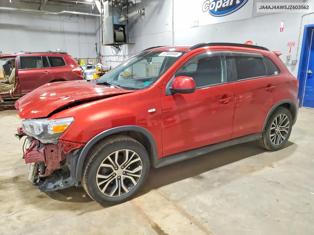 2018 Mitsubishi Rvr Se Limited VIN: JA4AJ4AW5JZ603562 Lot: 47808946