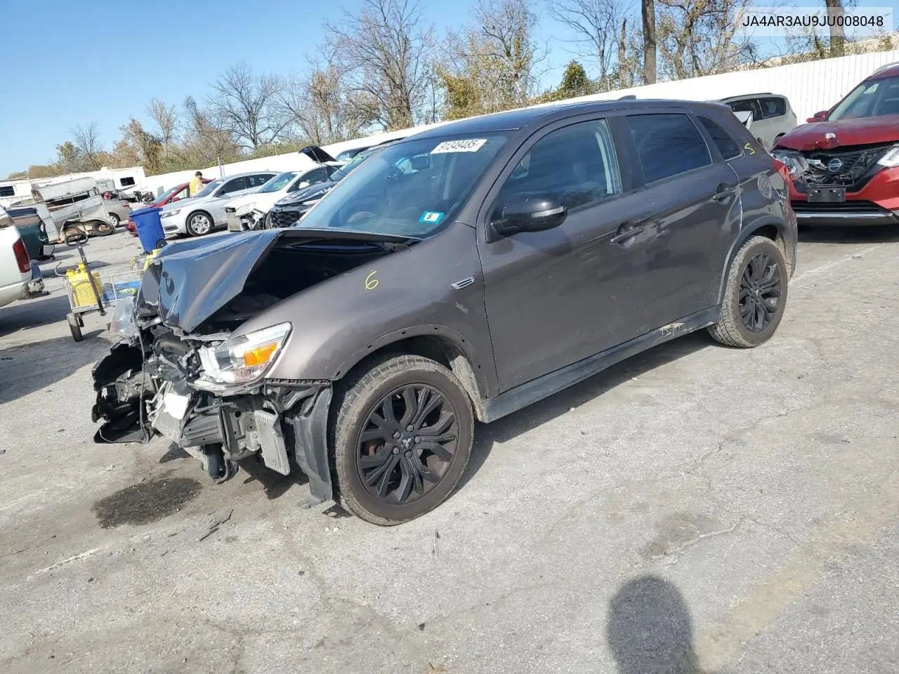 JA4AR3AU9JU008048 2018 Mitsubishi Outlander Sport Es