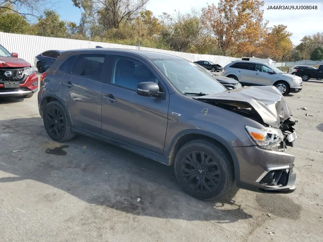 JA4AR3AU9JU008048 2018 Mitsubishi Outlander Sport Es