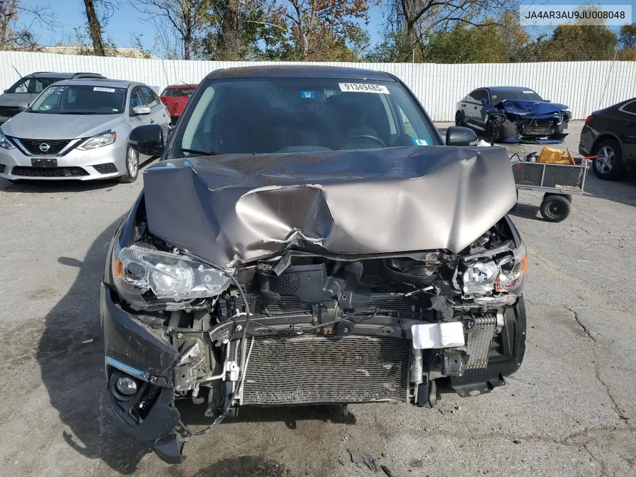 JA4AR3AU9JU008048 2018 Mitsubishi Outlander Sport Es