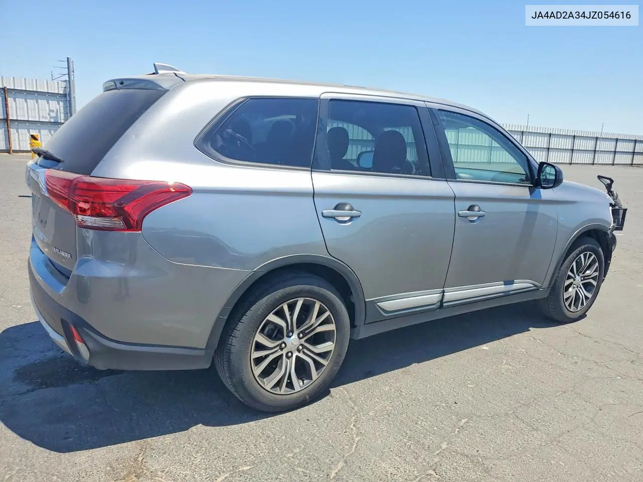 2018 Mitsubishi Outlander Es VIN: JA4AD2A34JZ054616 Lot: 57552946