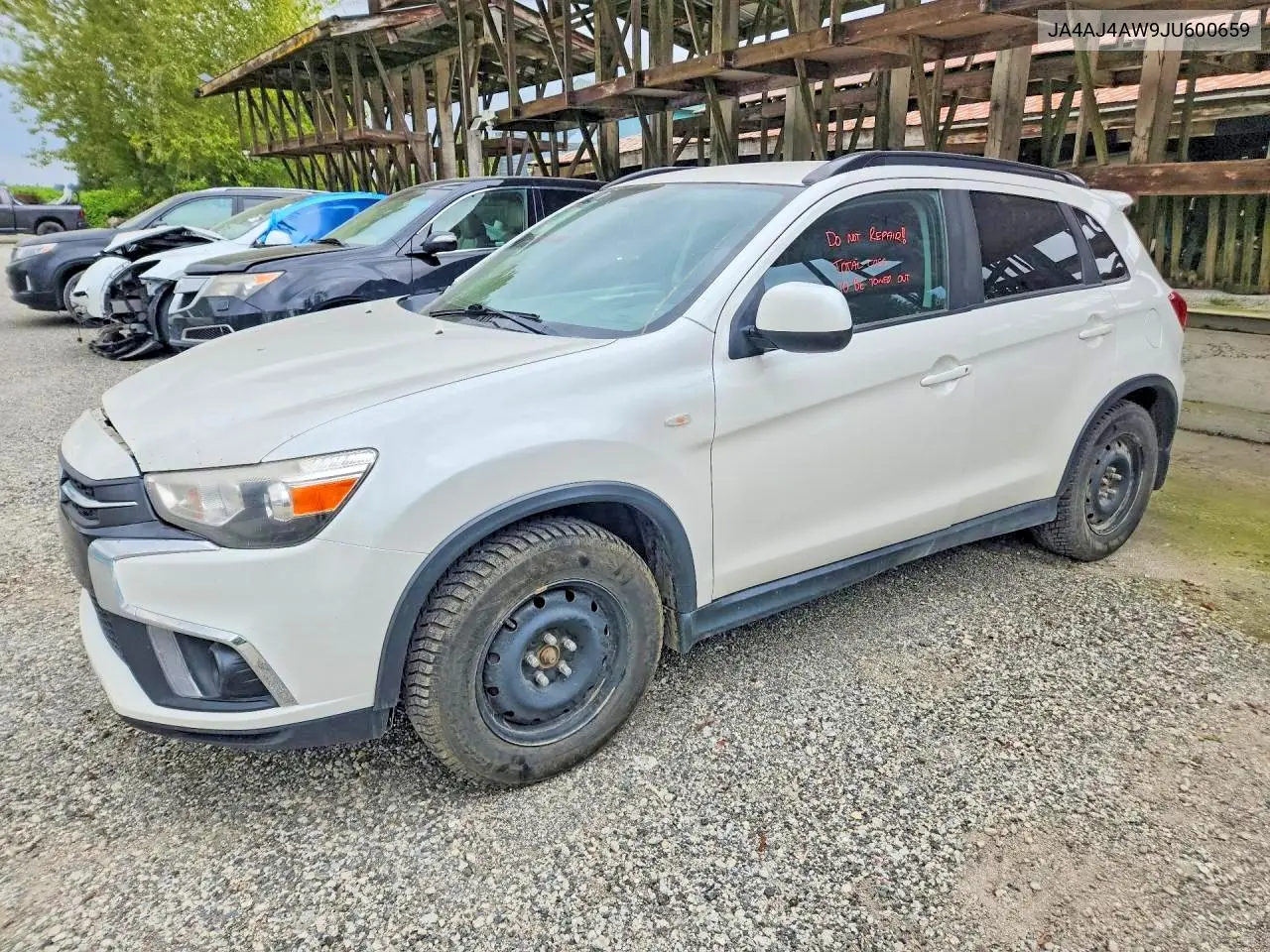 2018 Mitsubishi Rvr Se Limited VIN: JA4AJ4AW9JU600659 Lot: 58022576