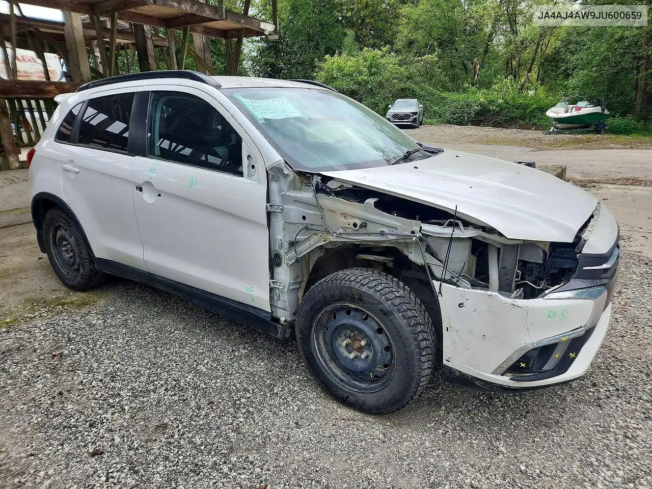 2018 Mitsubishi Rvr Se Limited VIN: JA4AJ4AW9JU600659 Lot: 58022576